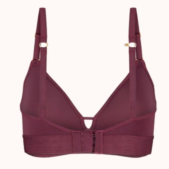 The Spacer Bra by Lively in Plum - Picture 7 of 12